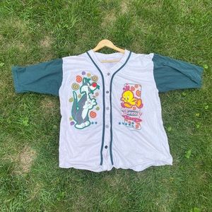 Vintage Looney Tunes Button Up Shirt
